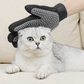 Silicone Pet Grooming Gloves Deshedding Massage Brush for Dogs Cats