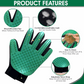 Silicone Pet Grooming Gloves Deshedding Massage Brush for Dogs Cats
