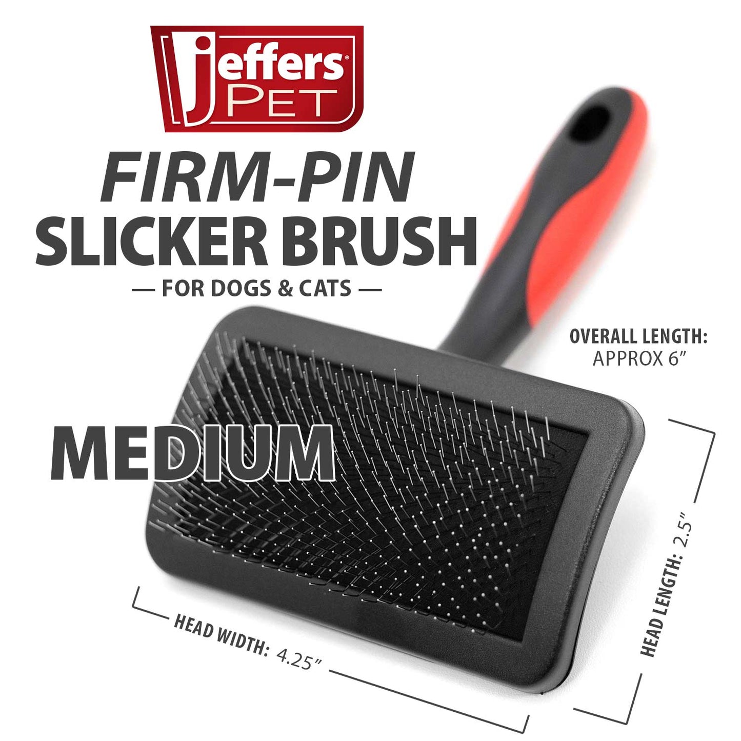 Firm Pin Slicker Brush Universal Pet Grooming Hair Remover Tool