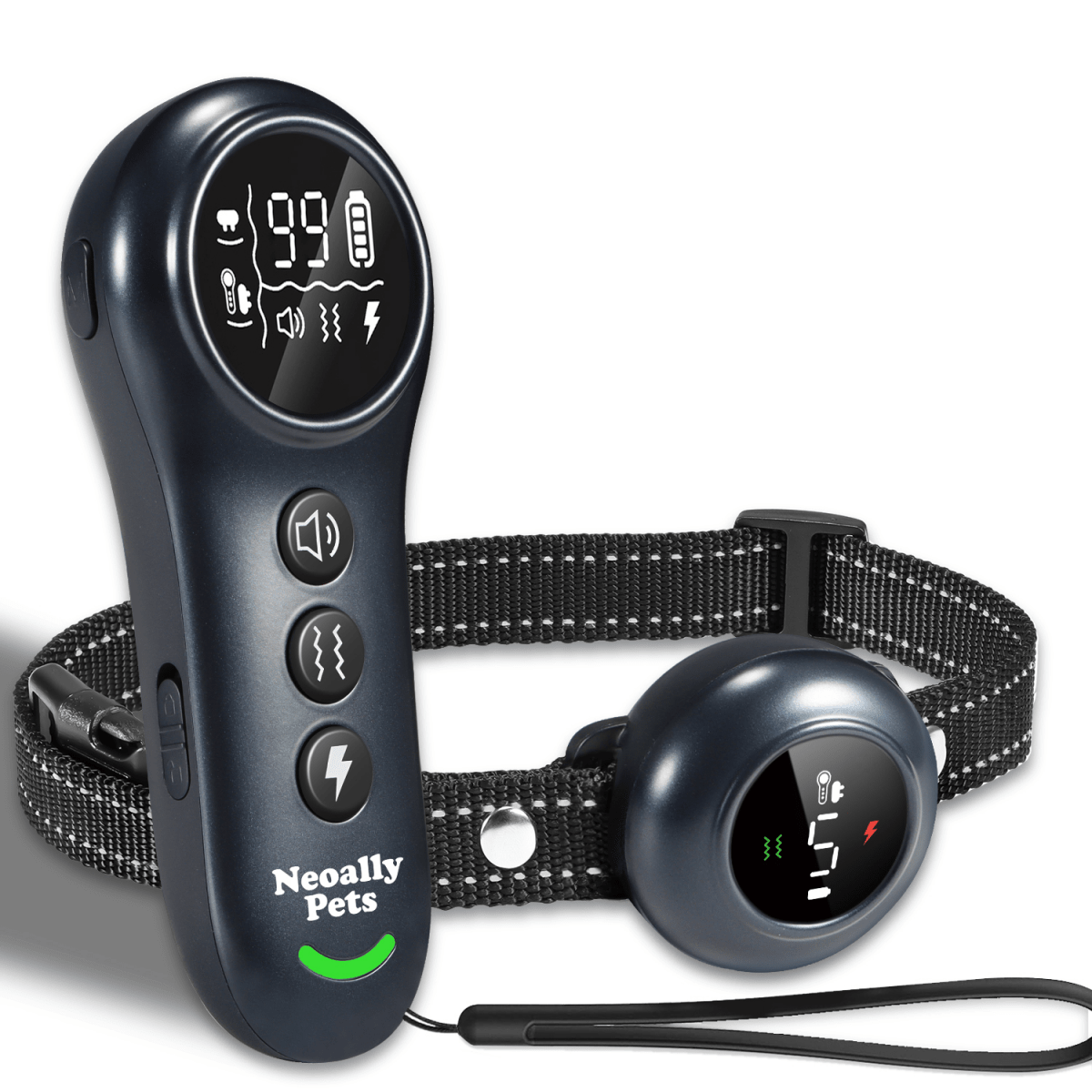 2-in-1 Dog Training Bark Control Rechargeable Waterproof Collar