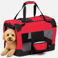 Deluxe 360 Vista View Foldable Soft Pet Dog Crate Carrier House