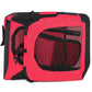 Deluxe 360 Vista View Foldable Soft Pet Dog Crate Carrier House
