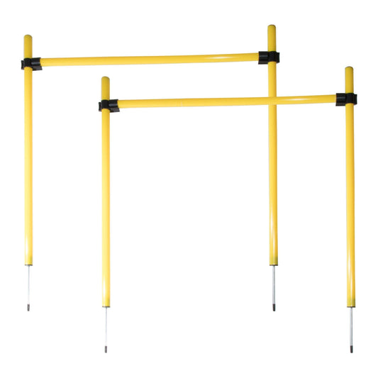 Collapsible Dog Agility Jumping Hurdle Training Kit Outdoor Pet Exercise