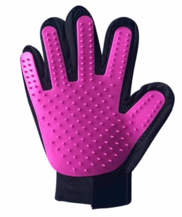 Silicone Pet Grooming Gloves Deshedding Massage Brush for Dogs Cats