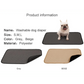 Reusable Waterproof Dog Pee Pad Washable Pet Training Mat Diaper