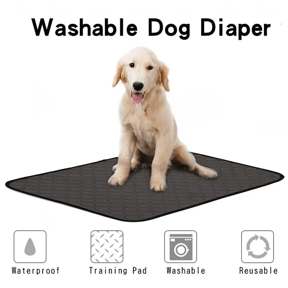 Reusable Waterproof Dog Pee Pad Washable Pet Training Mat Diaper