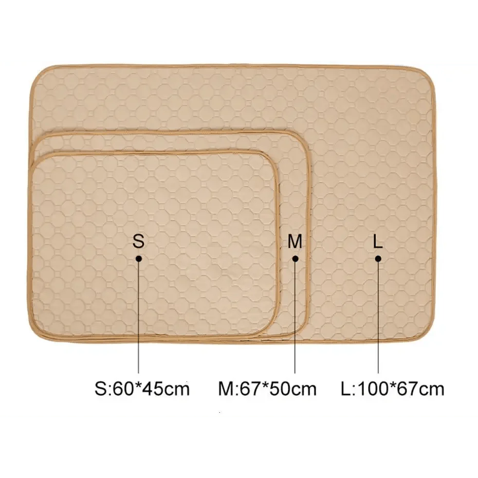 Reusable Waterproof Dog Pee Pad Washable Pet Training Mat Diaper