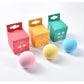 Interactive Cat Toy Ball with Catnip Squeaky Plush Training Toy