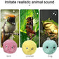 Interactive Cat Toy Ball with Catnip Squeaky Plush Training Toy